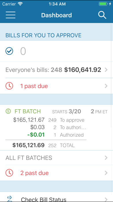 Anybill Mobile App iPhone screenshot 2 - Business app