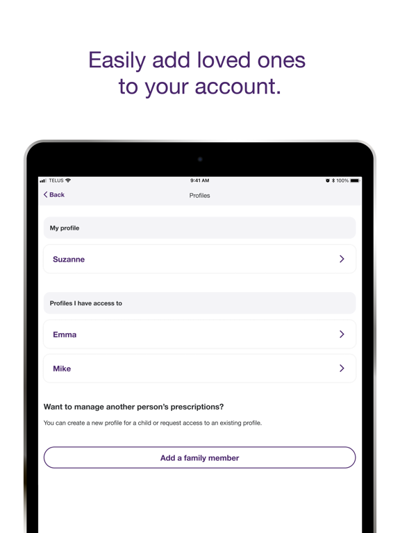 TELUS Health Virtual Pharmacy iPad screenshot 5