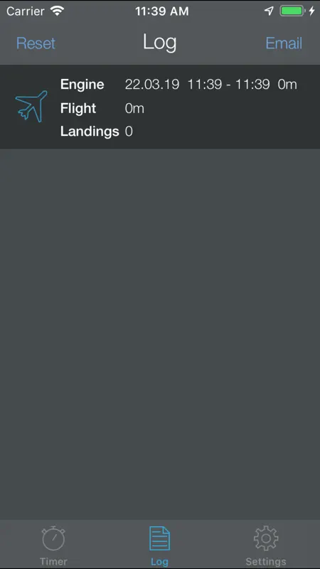Daily Flight Log screenshot 4 of 5