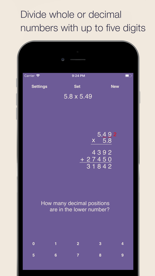 #4. Long Division (iOS) 由: Esa Helttula