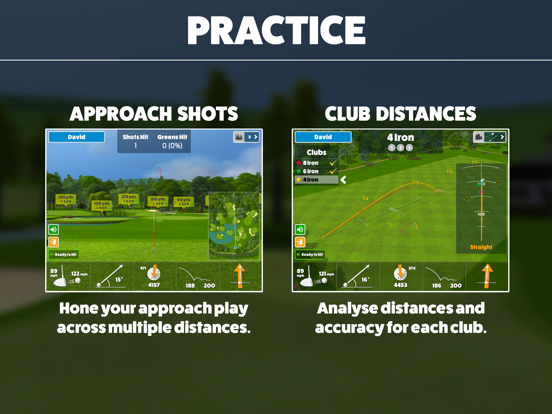 Awesome Golf Simulator iPad screenshot 4 - Sports app