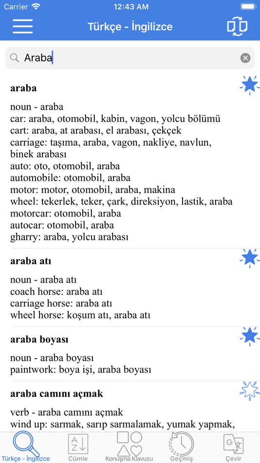 #1. Turkish English Dictionary! (iOS) 由: Merve islak