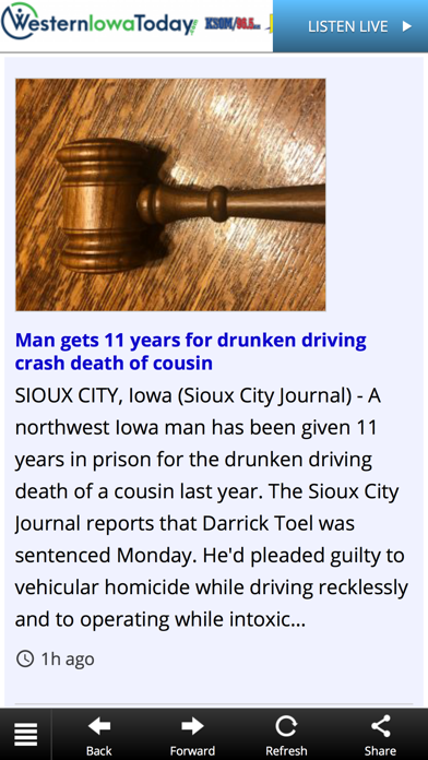 Screenshot #3 pour Western Iowa Today KSOM KSWI