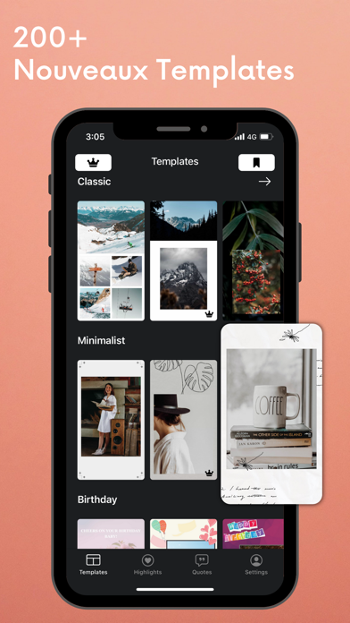 Screenshot #2 pour Highlight Cover Maker ・