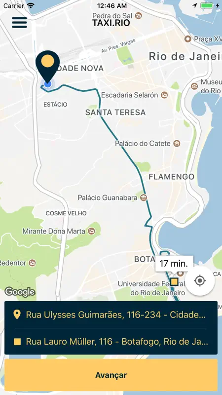 Taxi.Rio - Passageiro screenshot 4 of 9