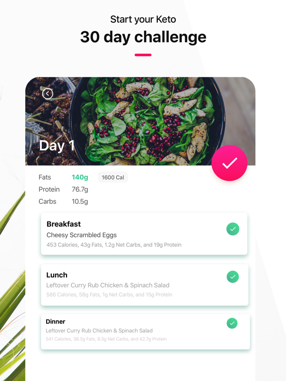 Screenshot #5 pour Keto Diet App:Menu and Tracker