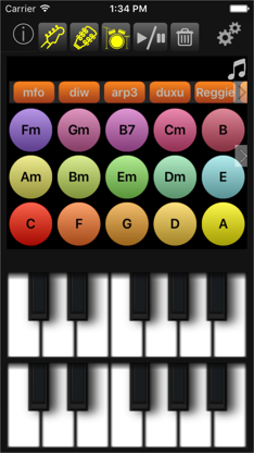 Guitar Plus: arpeggio & piano screenshot 1