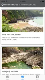 hidden beaches iPhone Captures Décran 2