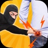 Don't touch phone: Alarm icon