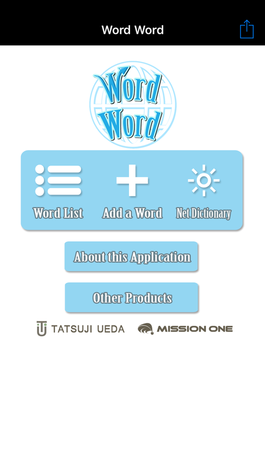 #1. Word Word: Personal Dictionary (iOS) بواسطة: Tatsuji Ueda