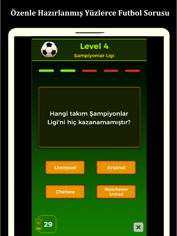 Screenshot #4 pour Futbol Bilgi Yarışması Oyunu