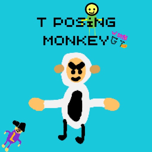 T Posing Monkey