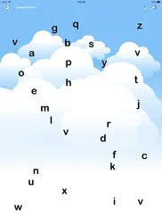 nuage de lettres iPad Captures Décran 1
