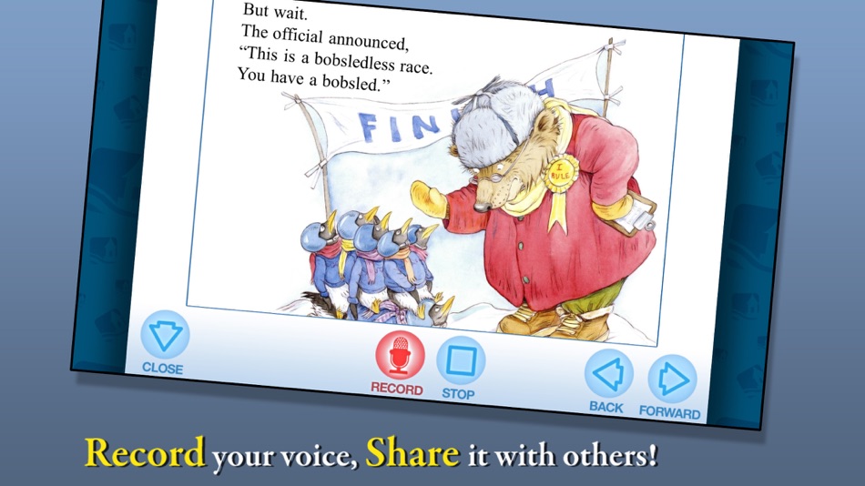 #4. Tacky and the Winter Games (iOS) 由: Oceanhouse Media