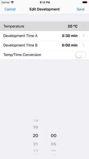 Captura de pantalla de Massive Dev Chart Timer en iPhone 7