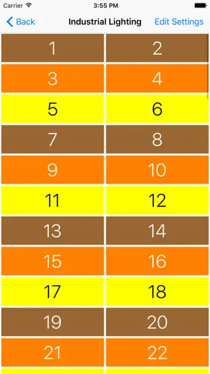 Captura de pantalla de Circuit Colors en iPhone 2