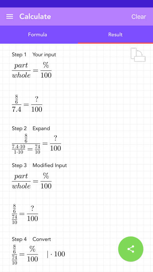 #4. Calculate Percentage PRO (iOS) 由: Glindemann, Sennoun, Langer GbR