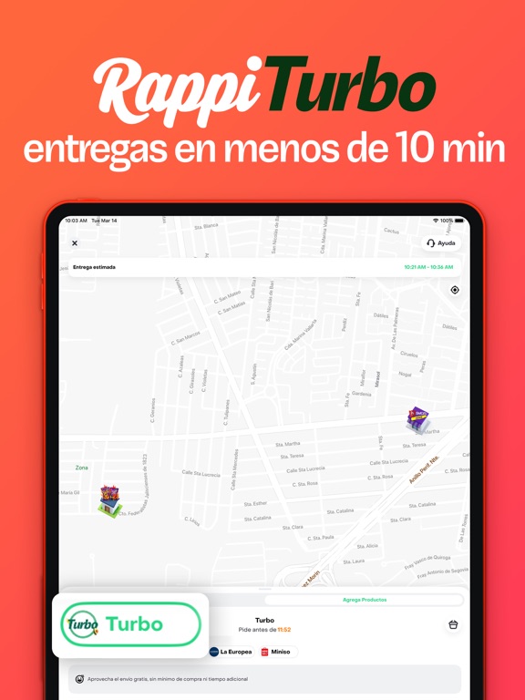 Rappi: Súper y Comida Onlineのおすすめ画像4