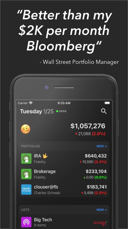 Genius: Stock Market Tracker