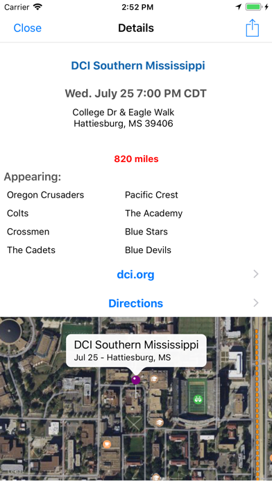 Drum Corps Summer Tour Screenshot