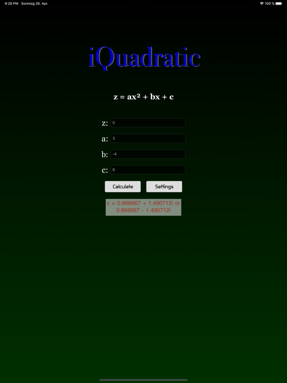Screenshot #5 pour iQuadratic