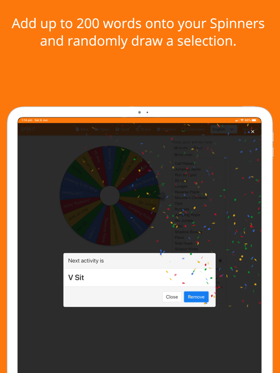 App screenshot