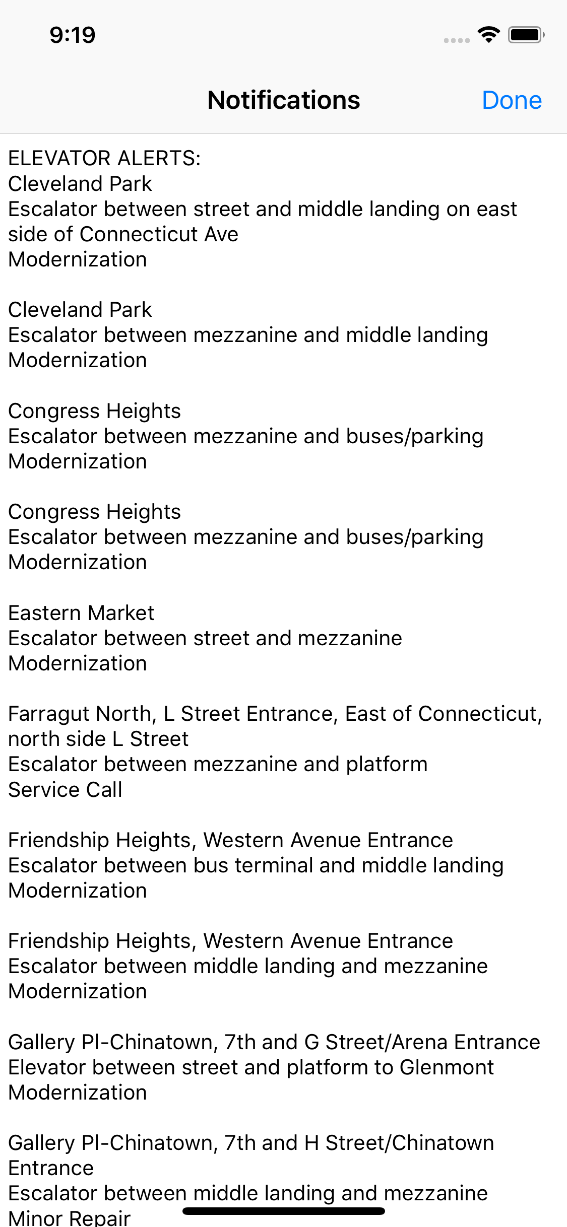 DC Next Bus