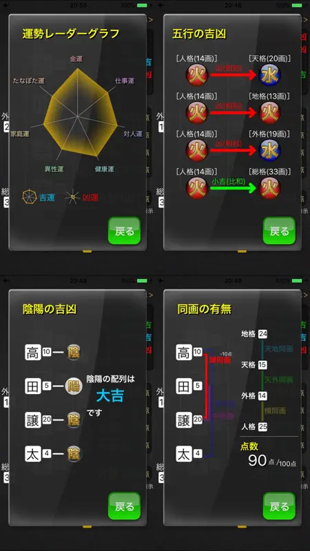 姓名判断名閃 screenshot 3 of 5