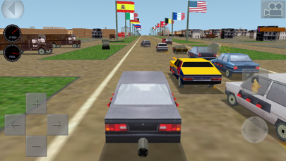 Mad Road 3D Lite - Car game screenshot 1