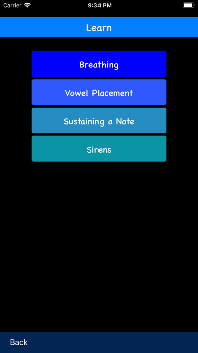 Screenshot #3 pour Ultimate Voice Warmup