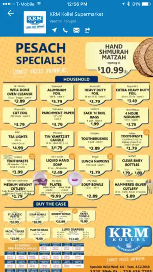 WatsOnSale Kosher Deals screenshot 2
