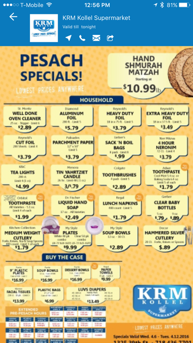 WatsOnSale Kosher Deals screenshot