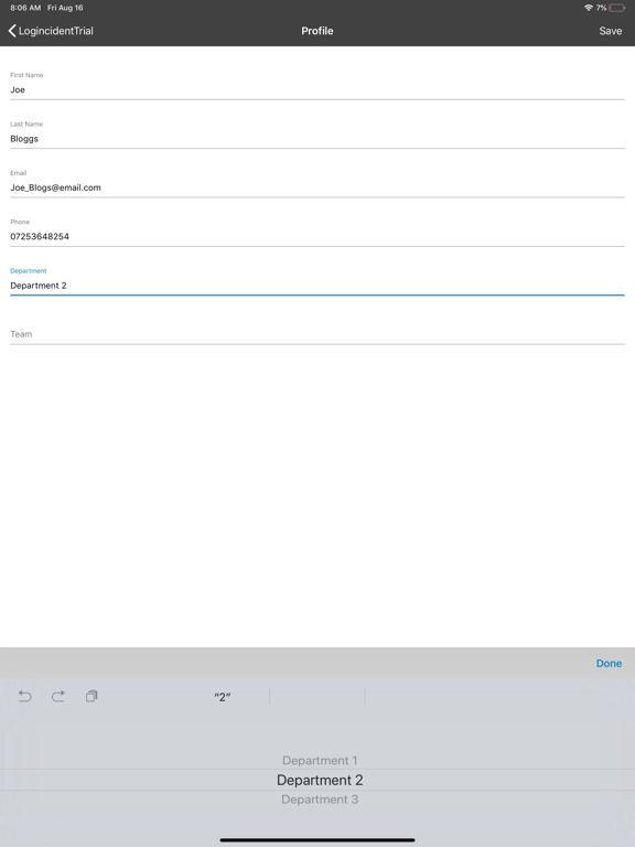 Screenshot #5 pour Logincident V2