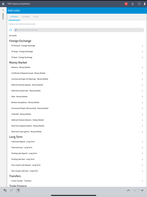 Screenshot #6 pour ION Treasury Anywhere
