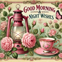 Good Morning & Night wishes