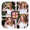 With the pic collage maker, you can save multiple pictures in a grid and turn them into beautiful memories