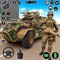 Play each game level of offline military truck games to unlock the next level of US army car transporter truck driving simulator game and enjoy it