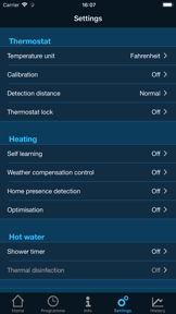 Bosch Control screenshot