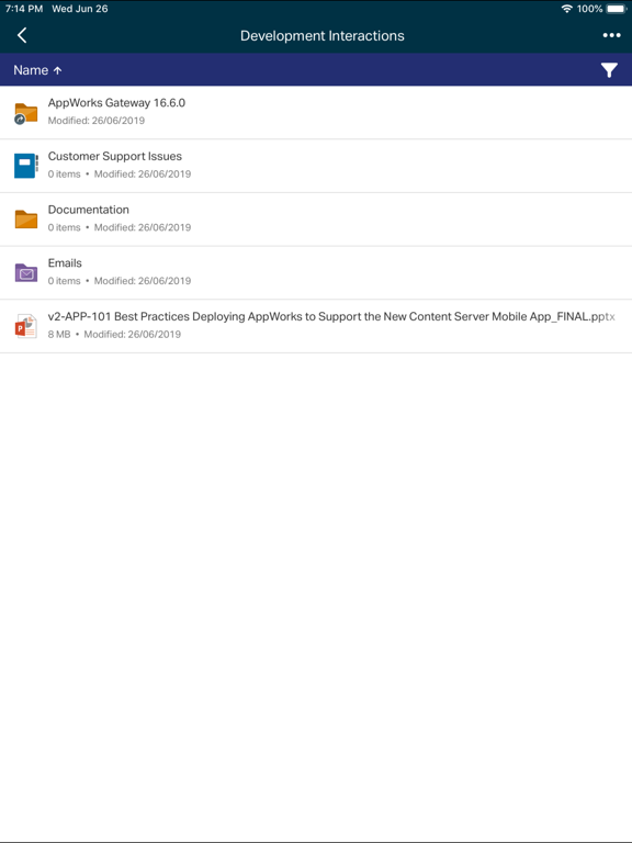 Screenshot #6 pour Content Management for Intune