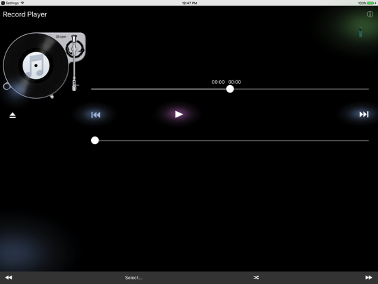 Record-Player iPad app afbeelding 1