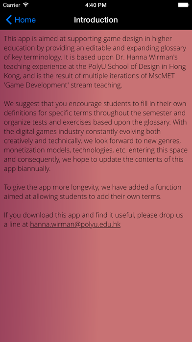 Terms Of Play Screenshot