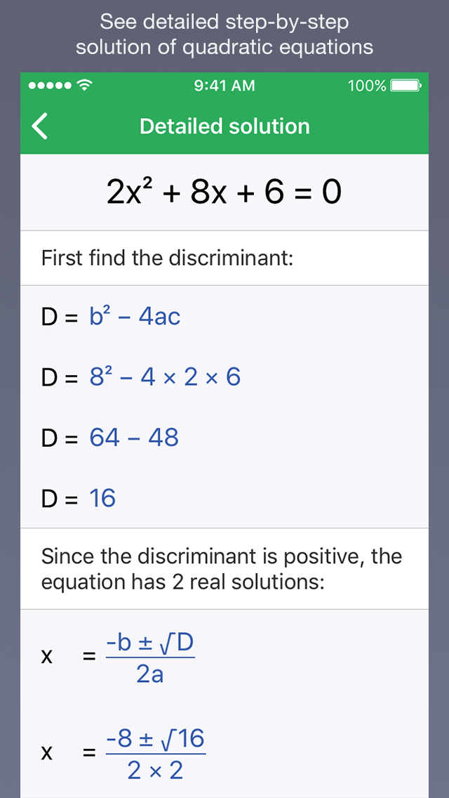 Screenshot #2 pour Quadratic Master