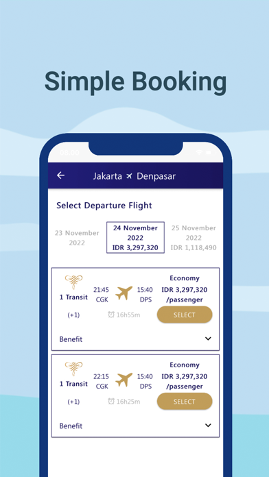 Sriwijaya Air Mobile Screenshot