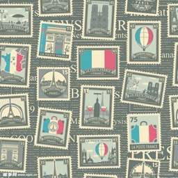 World Stamp Memory Album