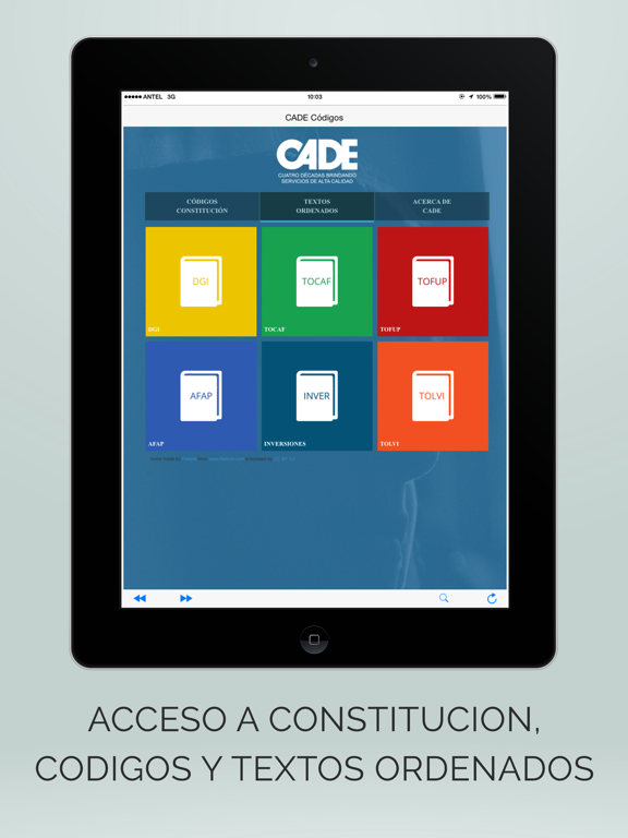 Screenshot #5 pour CADE Códigos