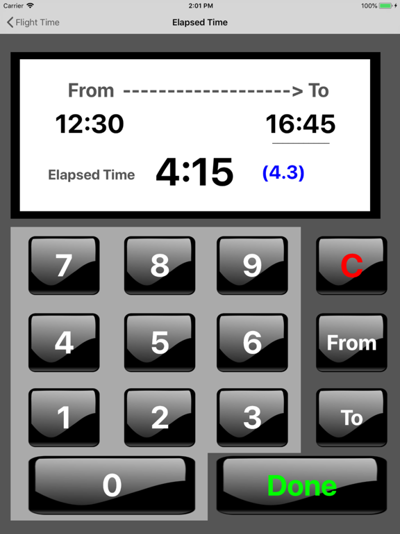 Screenshot #5 pour Flight-Time Pro