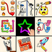 Single Line Draw: Mini Games