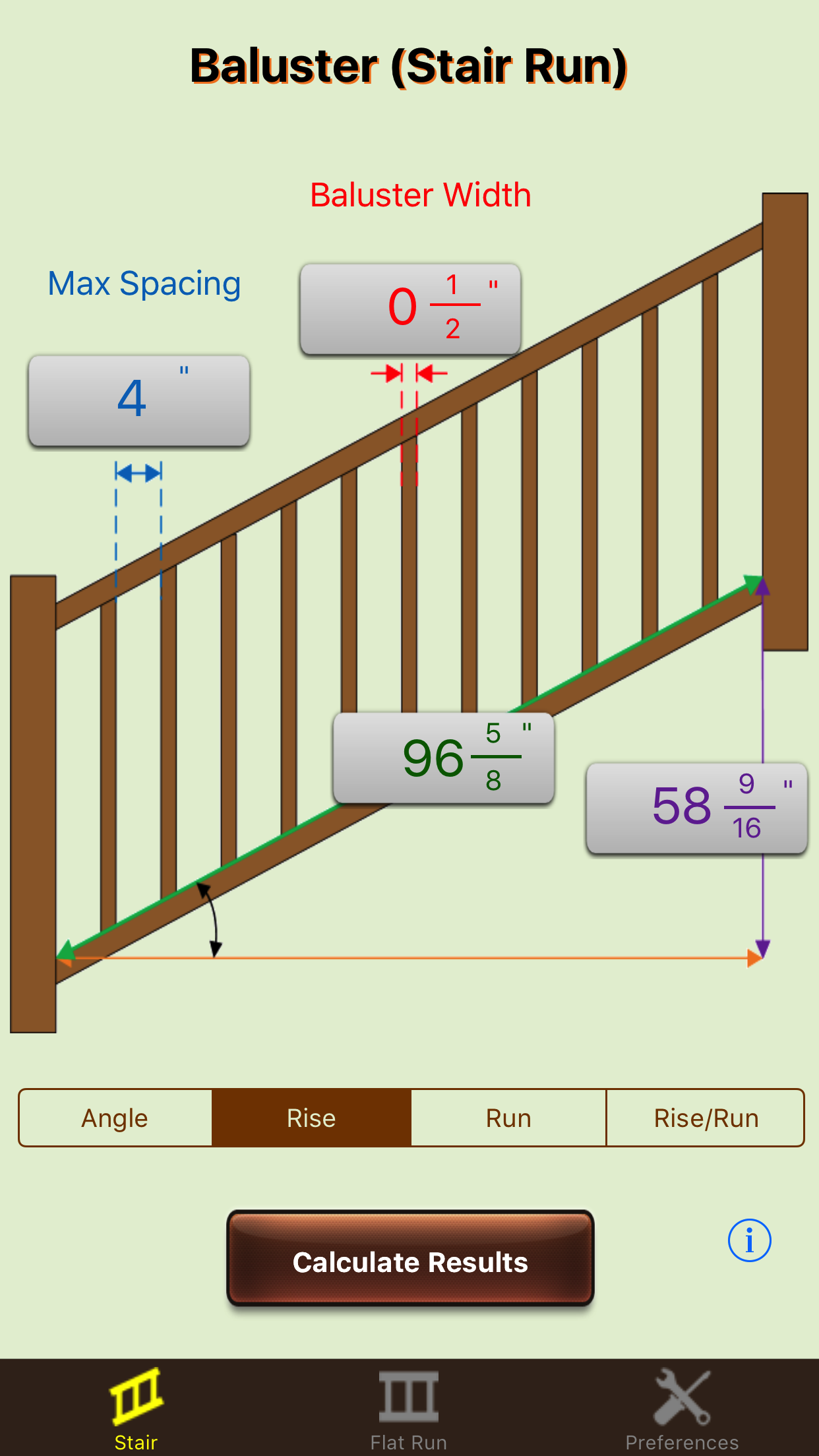 Baluster Calculator Elite