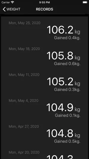 Weight. screenshot 4