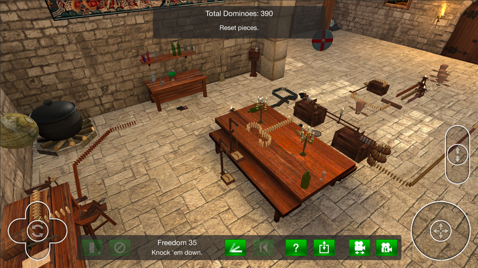 #2. Domino Attack: Castle (iOS) 由: Polyhedron Learning Media, Inc.